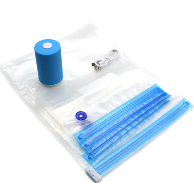 Dapur Makanan Vakum Disegel Untuk Sayuran PA Embossing Sous Vide Disegel
