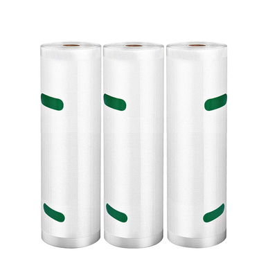 60mic BPA Free Plastic Resealable Pouches Customized Freezer Vac Storage Bag