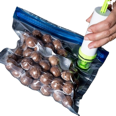 BPA Free Sous Vide Vacuum Resealable Drink Pouches Tas Penyimpanan Bukti Kelembaban