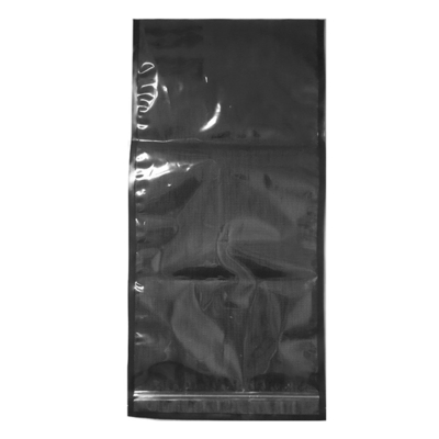 Sous Vide Embossing Semua Tas Segel Vakum Hitam Merek OEM Untuk Kacang Kernel