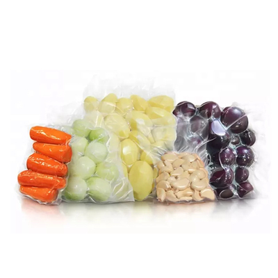 Tas Makanan Segel Panas Timbul Jelas Disesuaikan Penyimpanan Plastik Polypropylene
