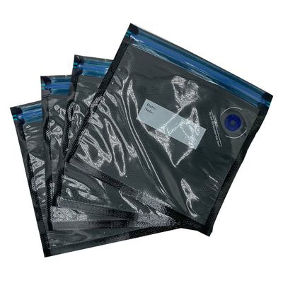 Barrier Reusable Resealable Freezer Bags Heavy Duty Vacuum Seal 21*22cm