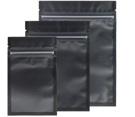 Embossing Clear / Black Vacuum Seal Bags Penyimpanan Sayuran Daging Bpa Gratis
