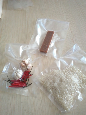Tas Penyegel Vakum Warna Putih Dan Hitam NY PE Menjaga Makanan Tetap Segar