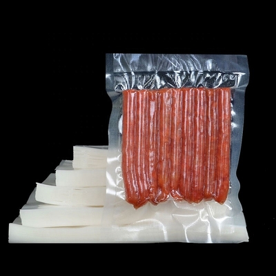 Tas Vakum Sous Vide Timbul Tas Makanan Vakum Plastik PE Untuk Daging Beku