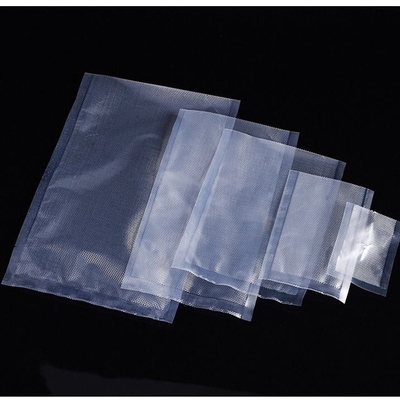 OEM 3 Seal Vacuum Sealer Makanan Kantong PE Bertekstur Tas Vacuum Sealer