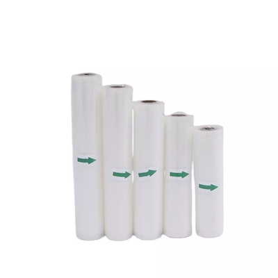 Ukuran Disesuaikan QS Embossed Vacuum Sealer Rolls BPA Free Food Vacuum Storage Bags