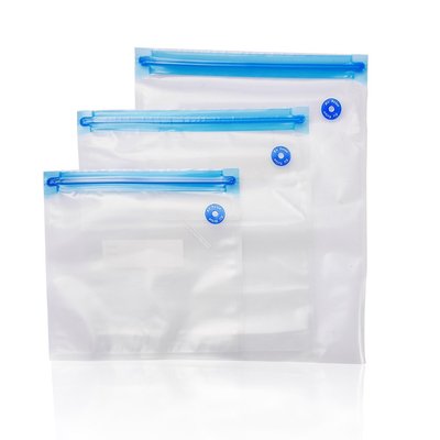 PE PA Food Reusable Sous Vide Bags CE Vacuum Sealer Zipper Bags BPA-Free