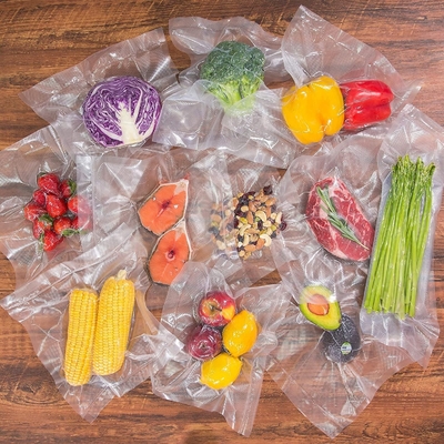 Kitchen Custom Vacuum Sealer Food Bags SGS Food Storage Plastic Bgas