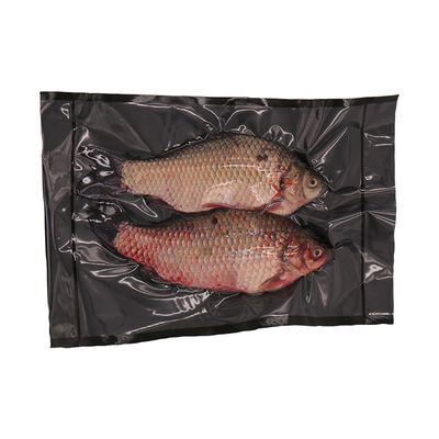 Tekstur Bahan FDA Vacuum Sealer Rolls Black Untuk Penyimpanan Makanan Bebas BPA