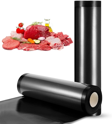 Rumah Tangga Bertekstur Mesh Vacuum Packaging Rolls Food Saver Embossed Pack Pouch