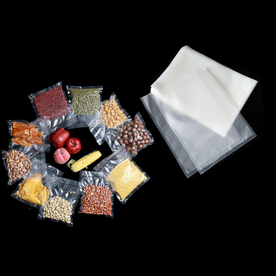 Herbs Odor Lock Vacuum Sealer Bags Kantong Vakum Nilon Transparan