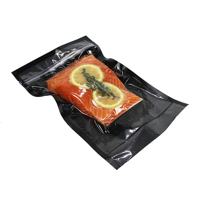 Transparan PA PE Sous Vide Vacuum Bags Kemasan Makanan Kantong Plastik