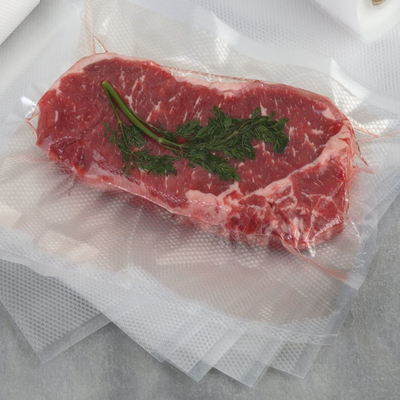 Tas Penyimpanan Vakum Plastik Makanan Precut OEM Ukuran Besar 7cm * 10cm 30cm * 40cm