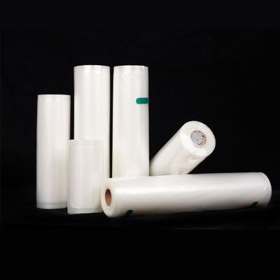 OEM ODM Vacuum Pouch Bags Transparan Kelembaban Bukti Timbul Sealer Rolls