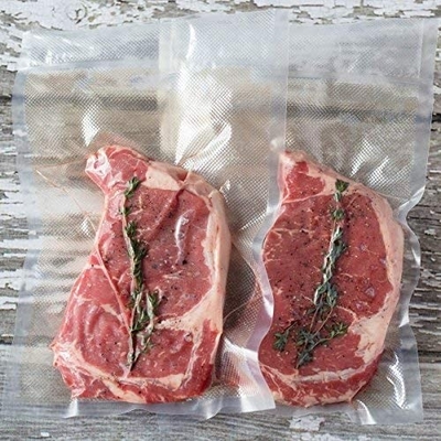 100PCS OEM SGS Tas Segel Vakum Putih Mesin Pengemas Makanan