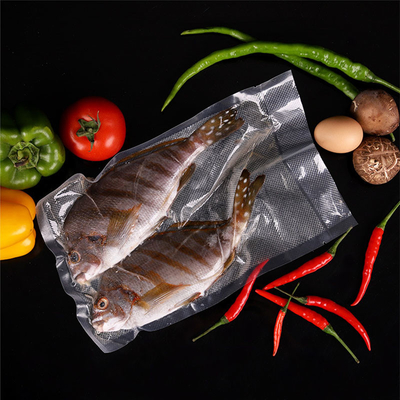 Tas Penyimpanan Freezer Penyegel Vakum Daging Hitam Bagus Untuk Memasak Sous Vide