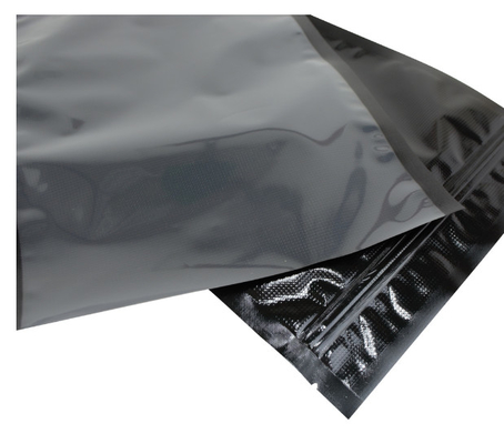 Embossing Clear / Black Vacuum Seal Bags Penyimpanan Sayuran Daging Bpa Gratis