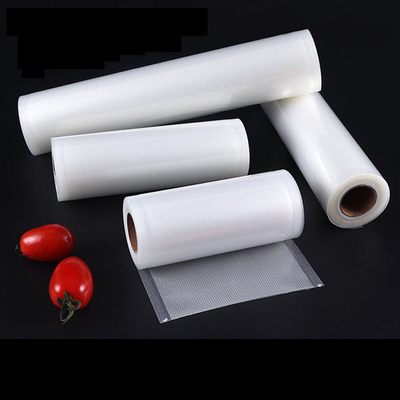 PA Gulungan Vakum Ukuran Khusus Timbul Kantung Vakum Dapat Disegel 11&quot;X50'Ft