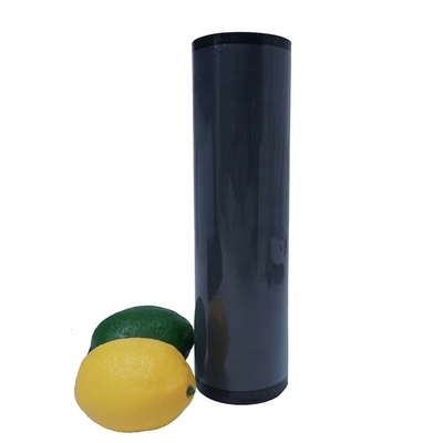 Tekstur Bahan FDA Vacuum Sealer Rolls Black Untuk Penyimpanan Makanan Bebas BPA