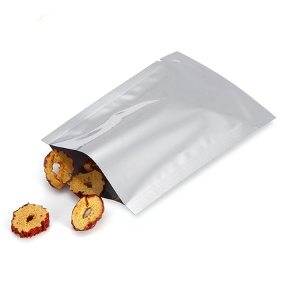 OEM Makanan Uap Metalik Vacuum Sealer Bags AL Mylar Seal Pouches