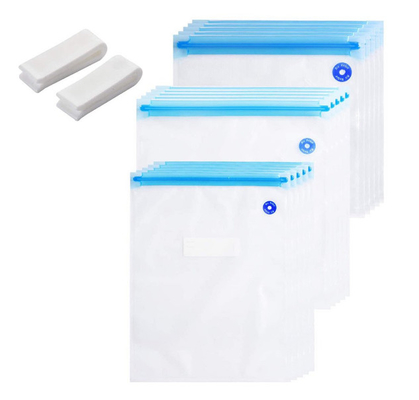 Vacuum Sealer Zipper Sous Vide Bag Tas Vakum Freezer yang Dapat Ditutup Kembali