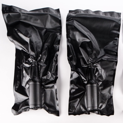 SGS Black Vacuum Bag Roll Makanan Tas Penyimpanan Kompresi Plastik Polypropylene