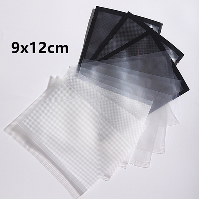 Tugas Berat QS Clear Black Vacuum Seal Bags Precut 5mil Dapat Didaur Ulang