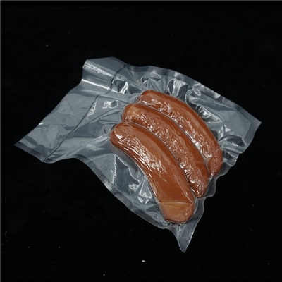 Tas Penyegel Vakum Bertekstur Cetak Gulungan Kantong Vakum PE Makanan Freezer