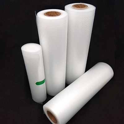 Kantong Plastik Nylon Pe Timbul Gulungan Vakum Untuk Kantong Segel Vakum Penyimpanan Makanan
