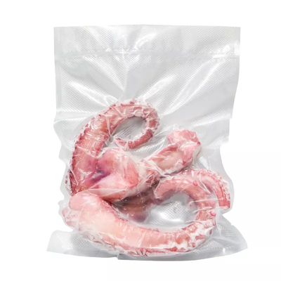 280 * 350mm Disalurkan Kantong Makanan Transparan Kantong Plastik Polypropylene Disesuaikan SGS