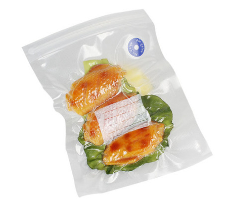 Tas Sous Vide Plastik Resealable Resealable Tas Ritsleting Vakum