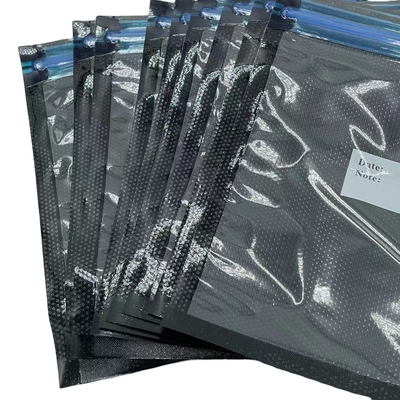 Tas Ritsleting Makanan Plastik Rumah Tangga Reusable Heat Seal Vacuum Pouches