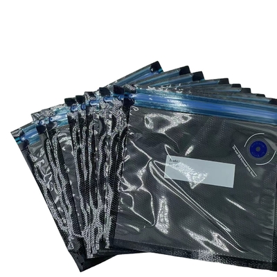 Kernels PA PE Zipper Food Storage Vacuum Bag Biru Panas Seal Zip Pouch