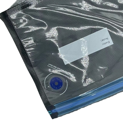 SGS Kitchen Blue Food Vacuum Zipper Bags Sous Vide Bags For Cookers