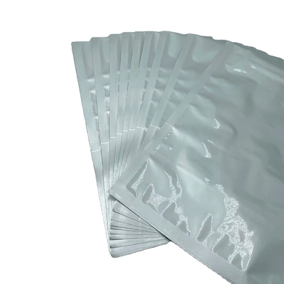 SGS Metalized Silver Mylar Aluminium Foil Bags Kitchen Heat Seal Pouches