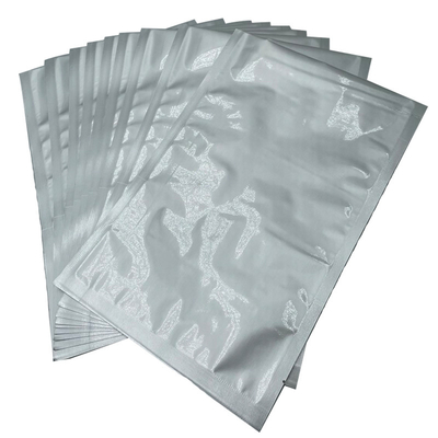Mylar Flat Resealable Metallic Vacuum Sealer Bags Kantong Segel Panas SGS