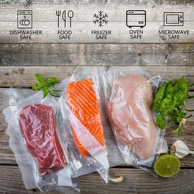 11x197inch Makanan Vacuum Sealer Tas Dapur Kantong Vakum Untuk Penggunaan Rumah Tangga