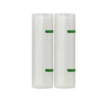 2 Paket Kernel Logo Kustom Sous Vide Tas Vakum Gulungan Penyimpanan Makanan Halus