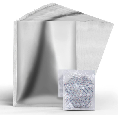 Metallic Mylar Vacuum Tiga Sisi Kantong Segel Aluminium Foil Bag Rolls