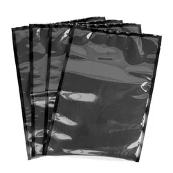 PA PE Sous Vide Black Vacuum Sealer Bags Untuk Penyimpanan Daging Sayuran