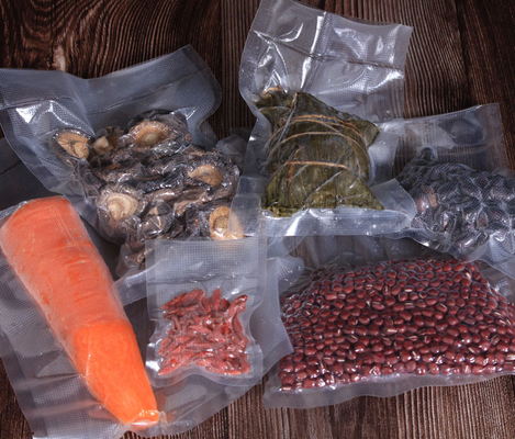 PE PA Heat Seal Food Bags Embossed Sealer Saver Rolls untuk makanan