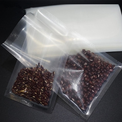 Tas Makanan Vacuum Sealer Transparan Tiga Sisi Tas Vakum Poly Nylon Laminated