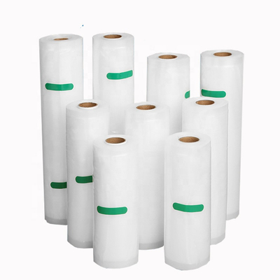Ruang Makanan Vacuum Sealer Bag Rolls Poly Nylon Vacuum Pouches