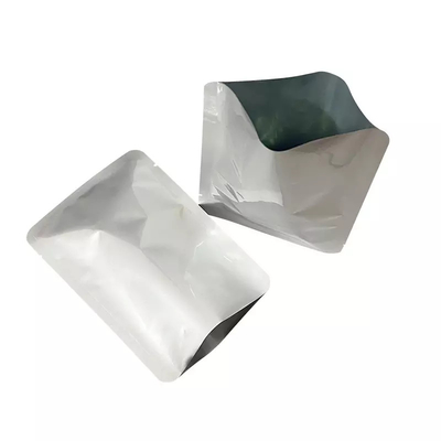 Silver Mylar Flat Bags Aluminium Foil Packaging Bag Kantong Penyimpanan Makanan Massal