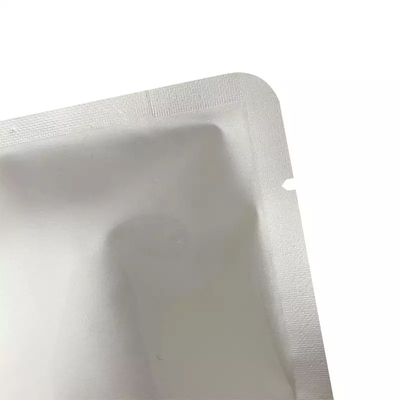 Silver Mylar Flat Bags Aluminium Foil Packaging Bag Kantong Penyimpanan Makanan Massal