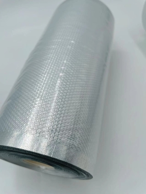 Tas Aluminium Segel Vakum Sliver Farmasi BOPA Tas Mylar Berukuran Khusus