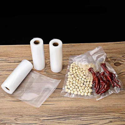 BPA Gratis OEM Timbul Vacuum Sealer Rolls SGS Vac Heat Seal