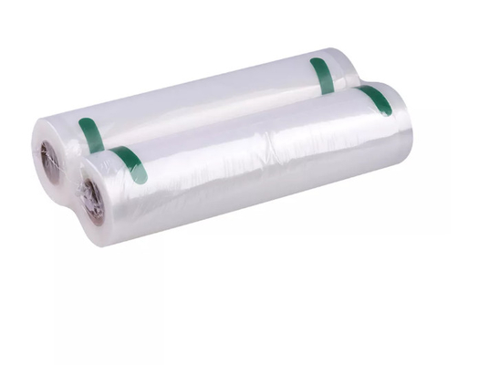Nylon Makanan Transparan 2 Pack Vacuum Sealer Bag Rolls Plastic Vacuum Pouches
