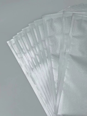 SGS Metalized Silver Mylar Aluminium Foil Bags Kitchen Heat Seal Pouches